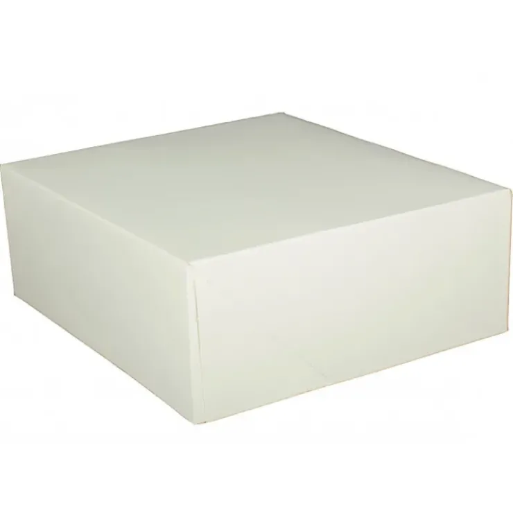 Sale CUISINEADDICT Boîte pâtissière blanche - 16 x H 8 cm - (x50)