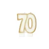 New GATODECO Bougie Anniversaire 70 ans Gatodéco