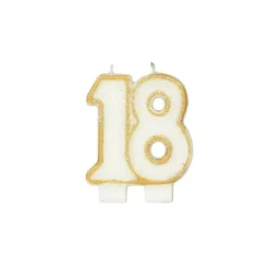 Best GATODECO Bougie Anniversaire 18 ans Gatodéco