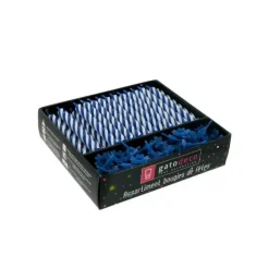 GATODECO Bougies Bleues avec Supports (x70) Gatodéco