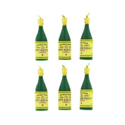 Outlet GATODECO Bougies Bouteilles de Champagne (x6) Gatodéco