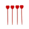 Sale GATODECO Bougies Coeurs Rouges sur Piques (x4) Gatodéco
