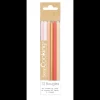 Clearance SCRAPCOOKING Bougies Longues Rose et Or 12 cm (x12)