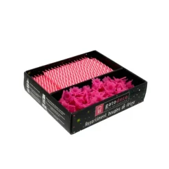 Online GATODECO Bougies Roses avec Supports (x125) Gatodéco
