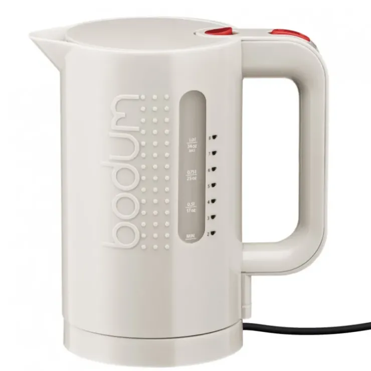 Hot BODUM Bouilloire Electrique Crème 1L BISTRO
