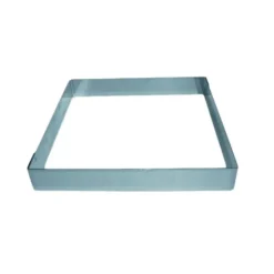 Hot MALLARD FERRIERE Cadre à Entremets Inox 18 x 18 cm x H 3,5 cm Mallard