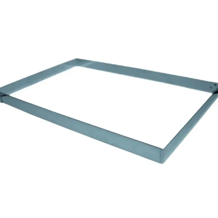 Discount MALLARD FERRIERE Cadre à Pâtisserie Inox 57 x 37 cm x H 4 cm Mallard