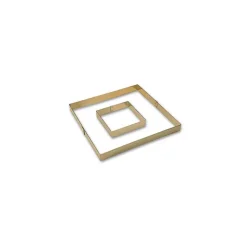 New MATFER Cadre carré à entremets 33 x 33 cm