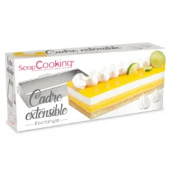 Best SCRAPCOOKING Cadre Pâtisserie Extensible Inox Rectangle