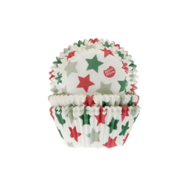 Online HOUSE OF MARIE Caissette à Cupcake Étoiles Ø 5 cm (x50)