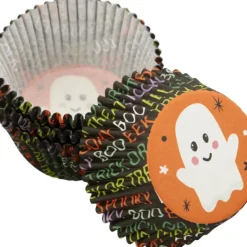 Hot WILTON Caissettes Cupcakes Fantôme Halloween (x75)