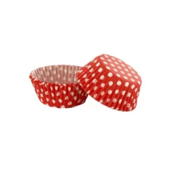 Discount GATODECO Caissettes en Papier Rouge à Pois Blancs Gatodéco (x50)