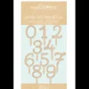 Clearance SCRAPCOOKING Cake Topper Bois Chiffres 0 à 9