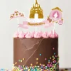 PATISDECOR Cake Topper Happy Birthday Princesse (x4) Patisdécor