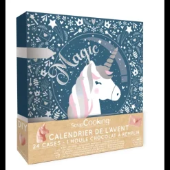 Hot SCRAPCOOKING Calendrier de l'Avent Licorne