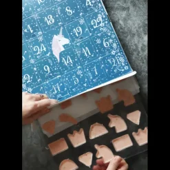 Hot SCRAPCOOKING Calendrier de l'Avent Licorne