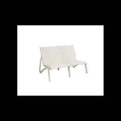 Outlet GROSFILLEX Canapé Conversationnel Blanc Glacier Toile Blanche Sunset