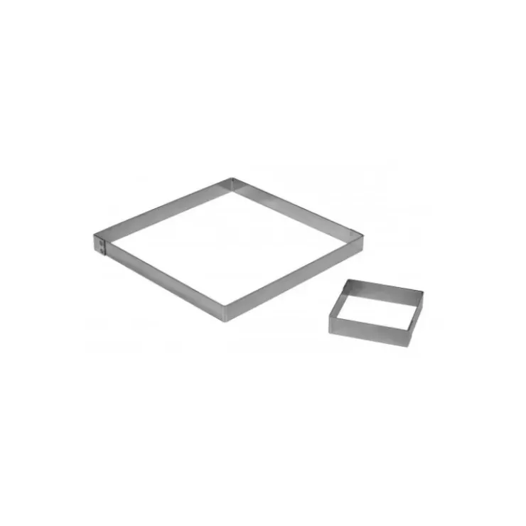 Sale MALLARD FERRIERE Carré à tarte Inox 10 x 10 cm Mallard