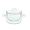 LUIGI BORMIOLI Casserole en Verre Double Paroi 25 cl (x2) THERMIC GLASS