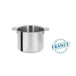 Hot CRISTEL Casserole Haute Graduée Ø 14 cm Mutine Manche Amovible Inox