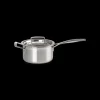 Online LE CREUSET Casserole Inox avec Couvercle 16 cm