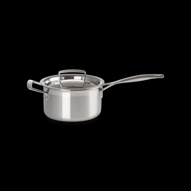 Online LE CREUSET Casserole Inox avec Couvercle 16 cm