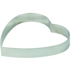 Outlet MALLARD FERRIERE Cercle à Entremets Coeur Inox 24 cm x H 3 cm Mallard