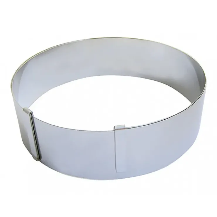 Online DE BUYER Cercle à entremets extensible 16 à 36 cm en inox