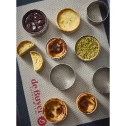 Sale DE BUYER Cercle à Entremets Perforé Ø 5,5 cm x H 3,5 cm de L'école Valrhona
