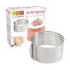 Best SCRAPCOOKING Cercle à Génoise Extensible Inox