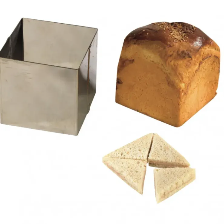 MALLARD FERRIERE Cercle à Pain Surprise Carré 12 cm x H 12 cm Mallard