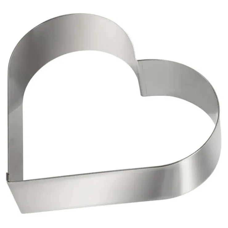 Best GOBEL Cercle à Pâtisserie Cœur Inox 27,5 cm H 4,5 cm