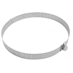 Discount SCRAPCOOKING Cercle à Tarte Extensible Inox Perforé 16 à 30 cm