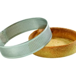 Outlet MALLARD FERRIERE Cercle à Tarte Inox Perforé Ø12 cm H.2 cm
