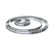 New DE BUYER Cercle à Tarte perforé Ø 10 cm en Inox par