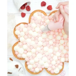 Outlet SCRAPCOOKING Cercle à Tarte Perforé Marguerite Ø 30 cm Inox