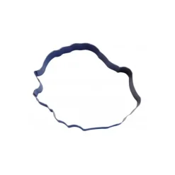 Hot GOBEL Cercle Inox Pays Réunion 24 x 20 cm x H 4,5 cm