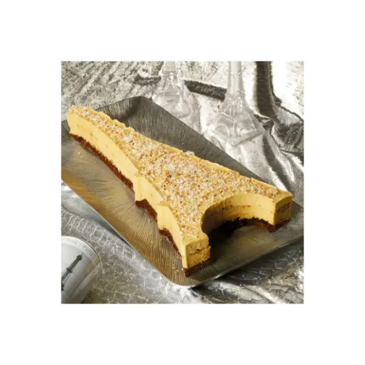 Outlet GOBEL Cercle Inox Tour Eiffel 19 x 9 cm x H 3 cm