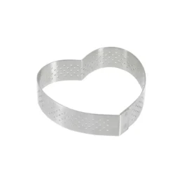 Online DE BUYER Cercle perforé forme coeur ø 8 cm de L'école Valrhona par