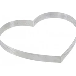 Best DE BUYER Cercle perforé forme coeur ø 21 cm de L'école Valrhona par