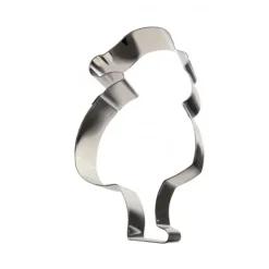 Clearance GOBEL Cercle Père Noël Inox 10 x 6,5 cm x H 3 cm