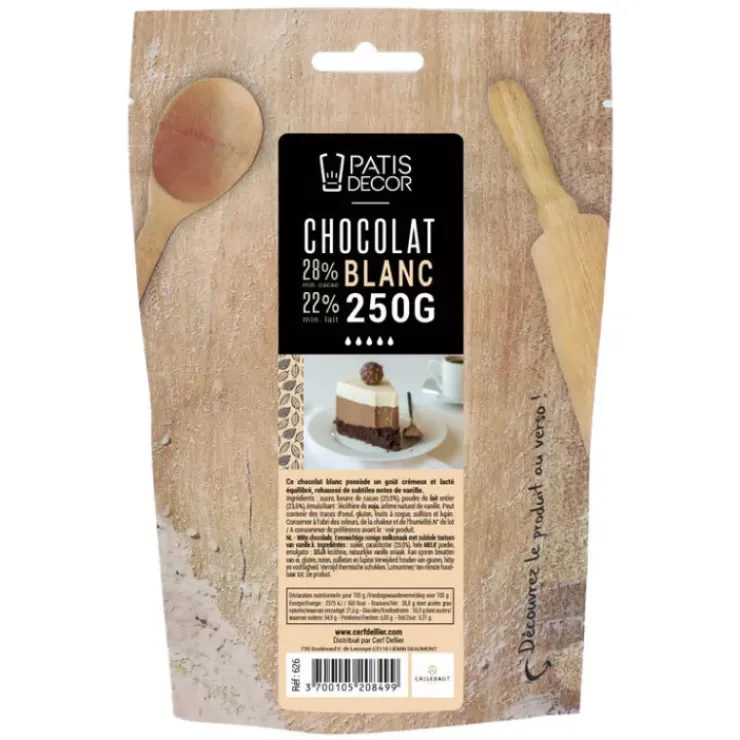 Discount PATISDECOR Chocolat Blanc 250 g Patisdécor
