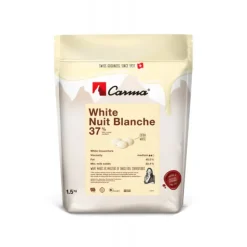 Online CALLEBAUT Chocolat Blanc Nuit Blanche 37% 1,5kg Carma