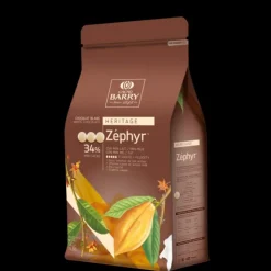 Sale BARRY Chocolat Blanc Zephyr 34 % pistoles 5 kg