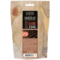Best PATISDECOR Chocolat de Couverture Au Lait Elysée 36% 250 g Patisdécor