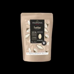 Sale VALRHONA Chocolat de Couverture Blanc Ivoire 35% 250g
