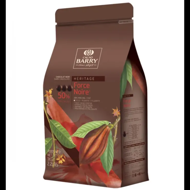 Online BARRY Chocolat Force Noire 50% pistoles 5 kg