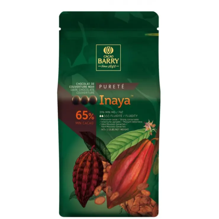 Outlet BARRY Chocolat Noir Inaya 65% 5 kg
