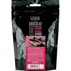 Clearance PATISDECOR Chocolat Noir Origine St Domingue 250 g Patisdécor
