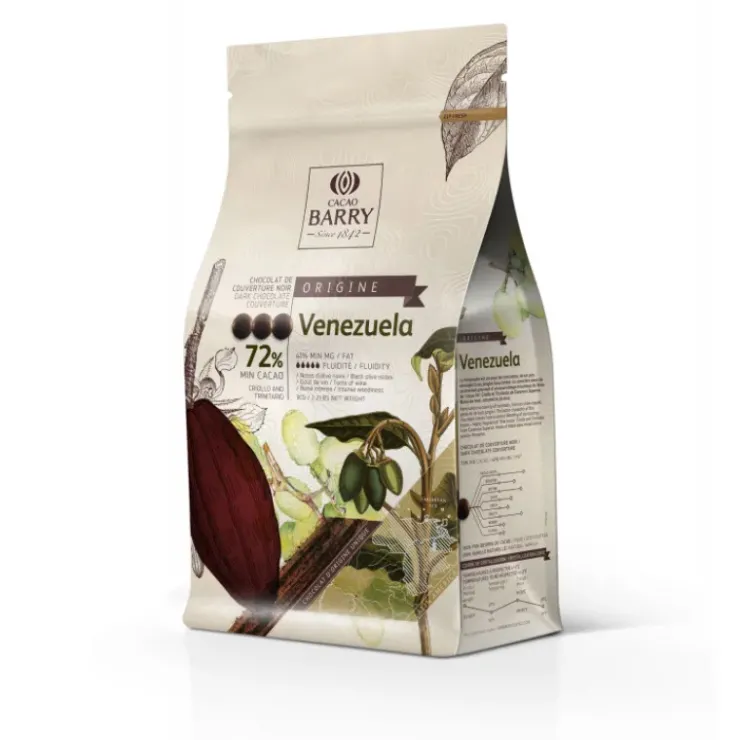 Best BARRY Chocolat noir origine Venezuela 72% 1 kg